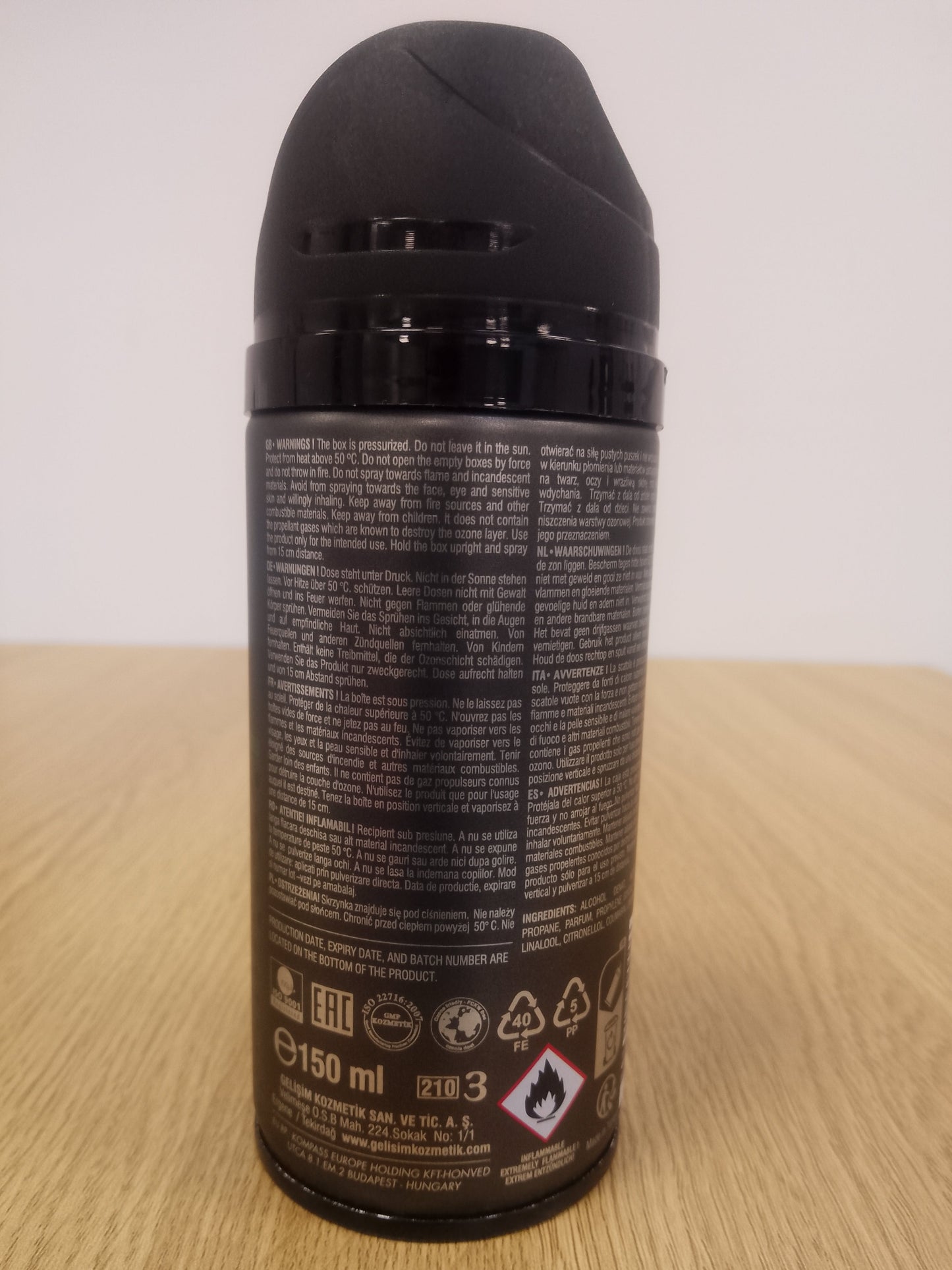Cheetah Serengeti Mens Deodorant Body Spray 150ml