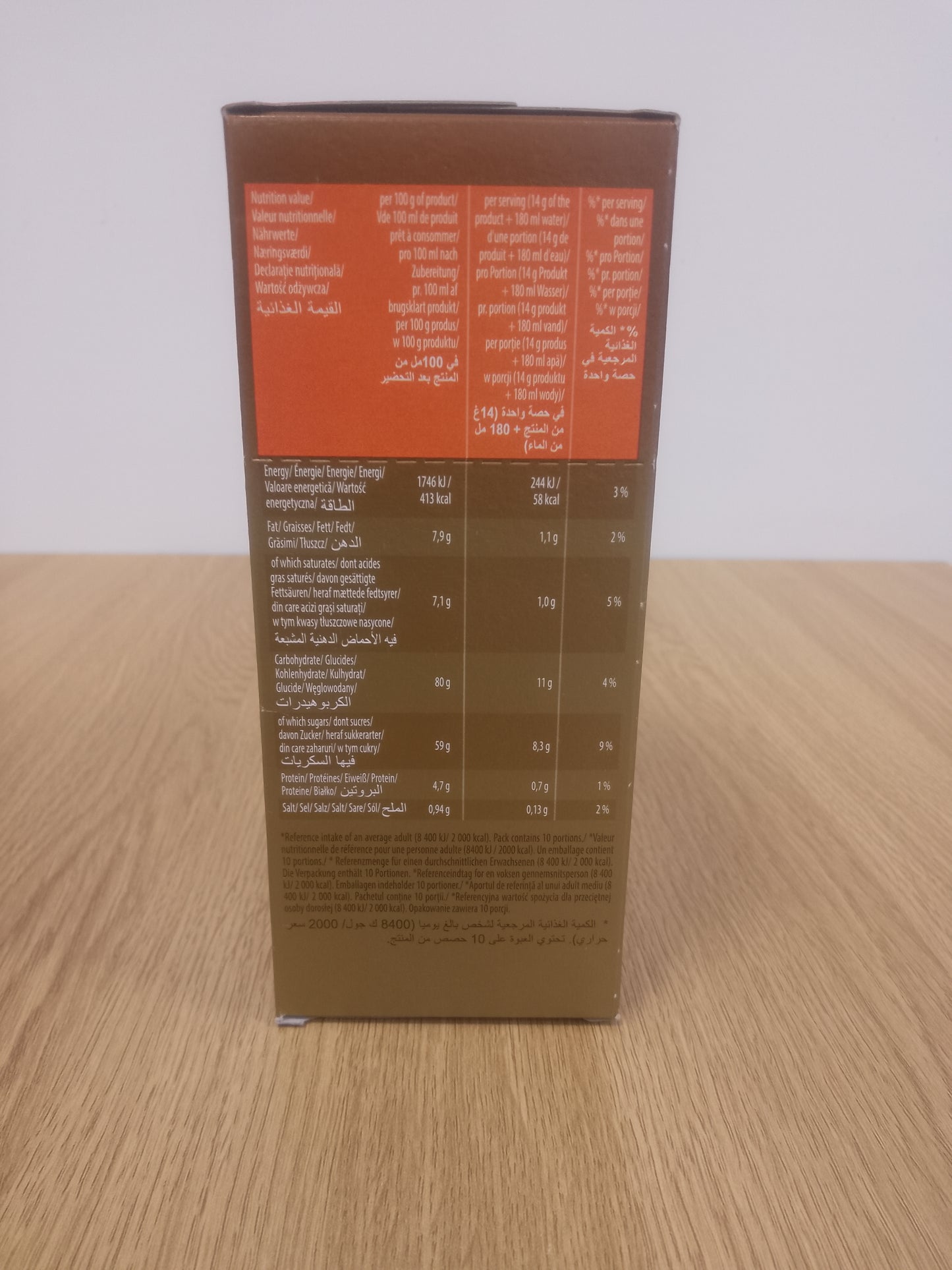 Mokate Gold Latte Caramel 10 x 14g sachets