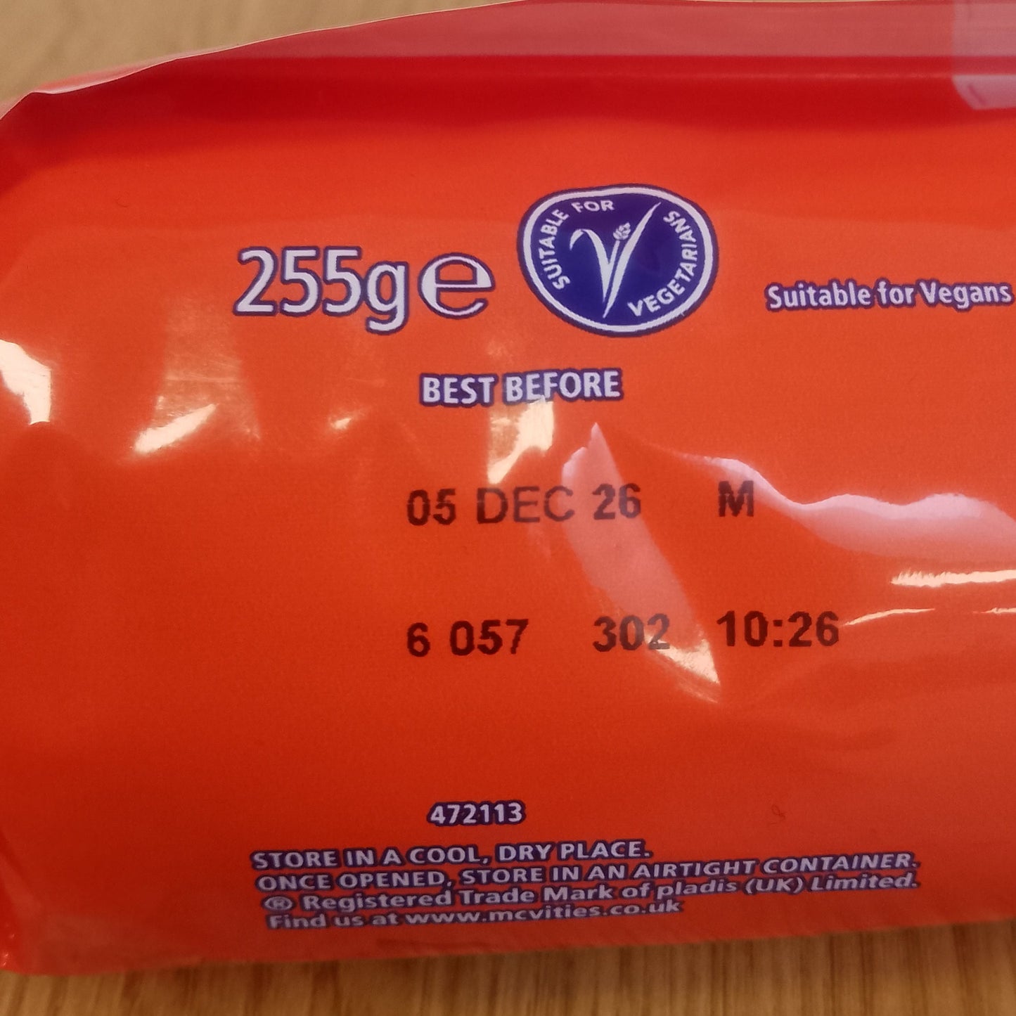 McVities Hobnobs The Oaty One 255g