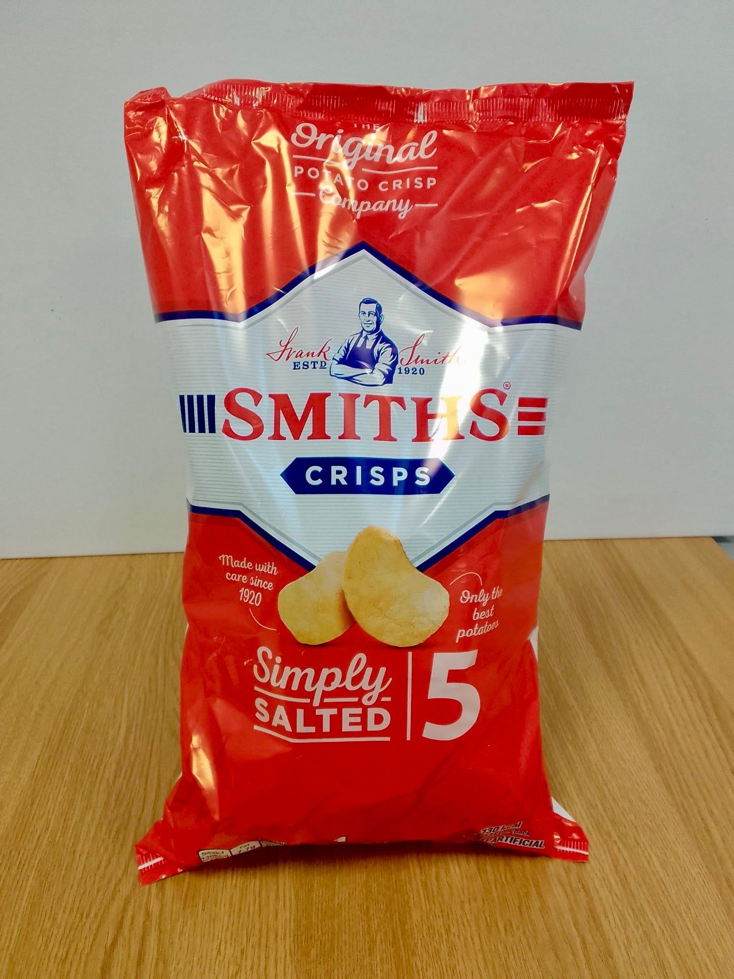 Smiths Ready Salted Crisps 5 pk (5 x 25g)