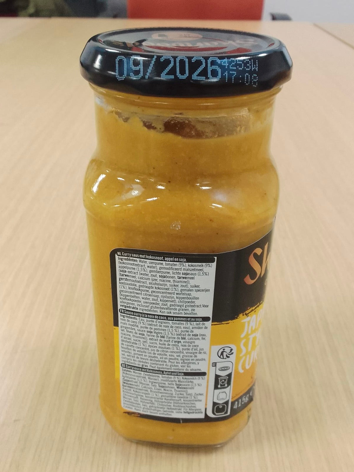 Sharwoods Japanese Curry Sauce 415g
