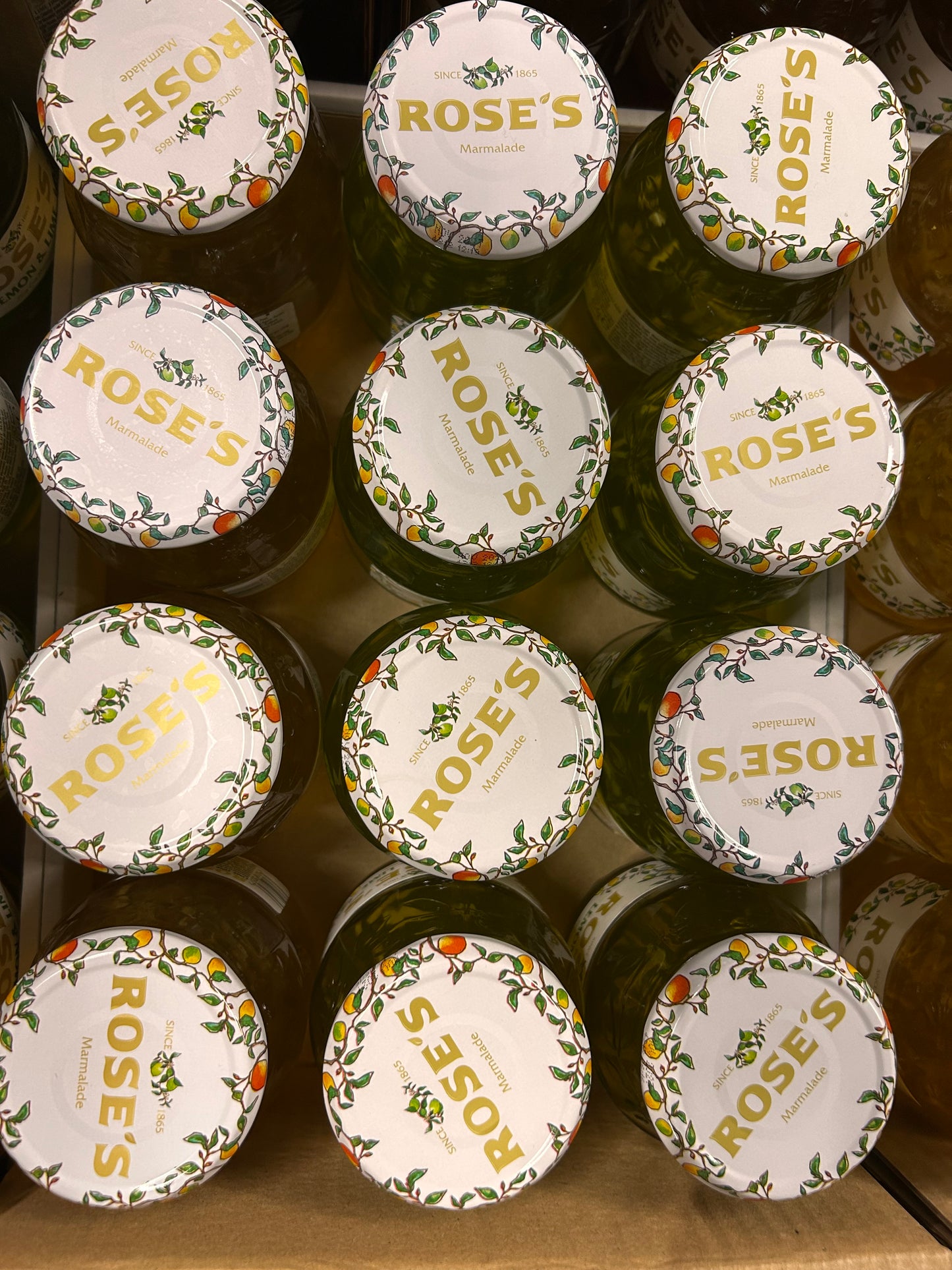 Roses Mixed Lemon and Lime Marmalade 12 pack