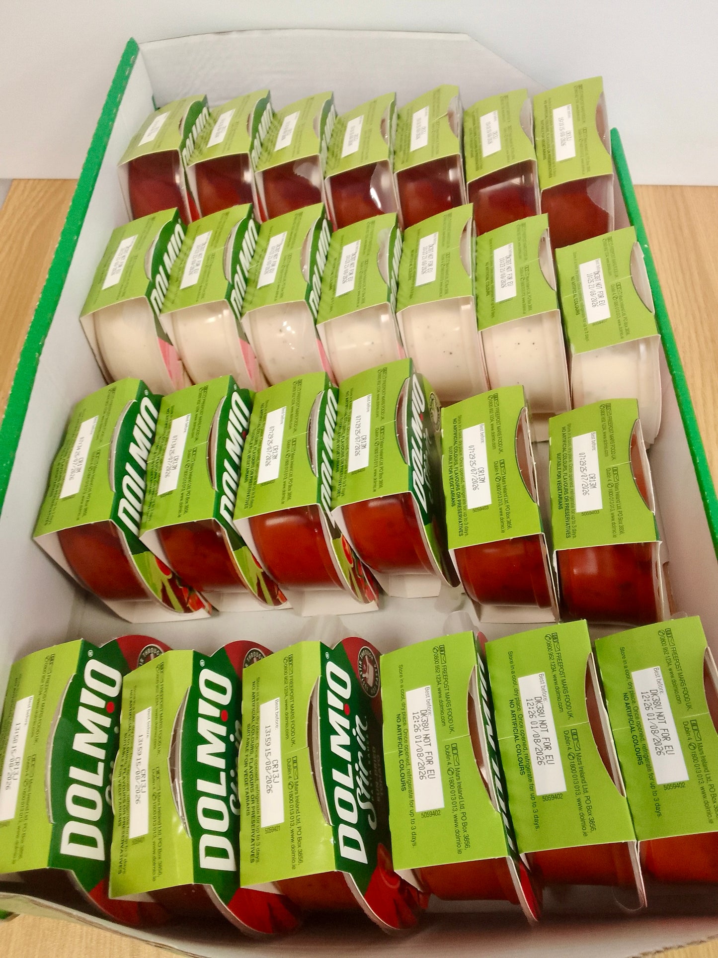 Dolmio Stir in Mix case (150g X 28 pots)