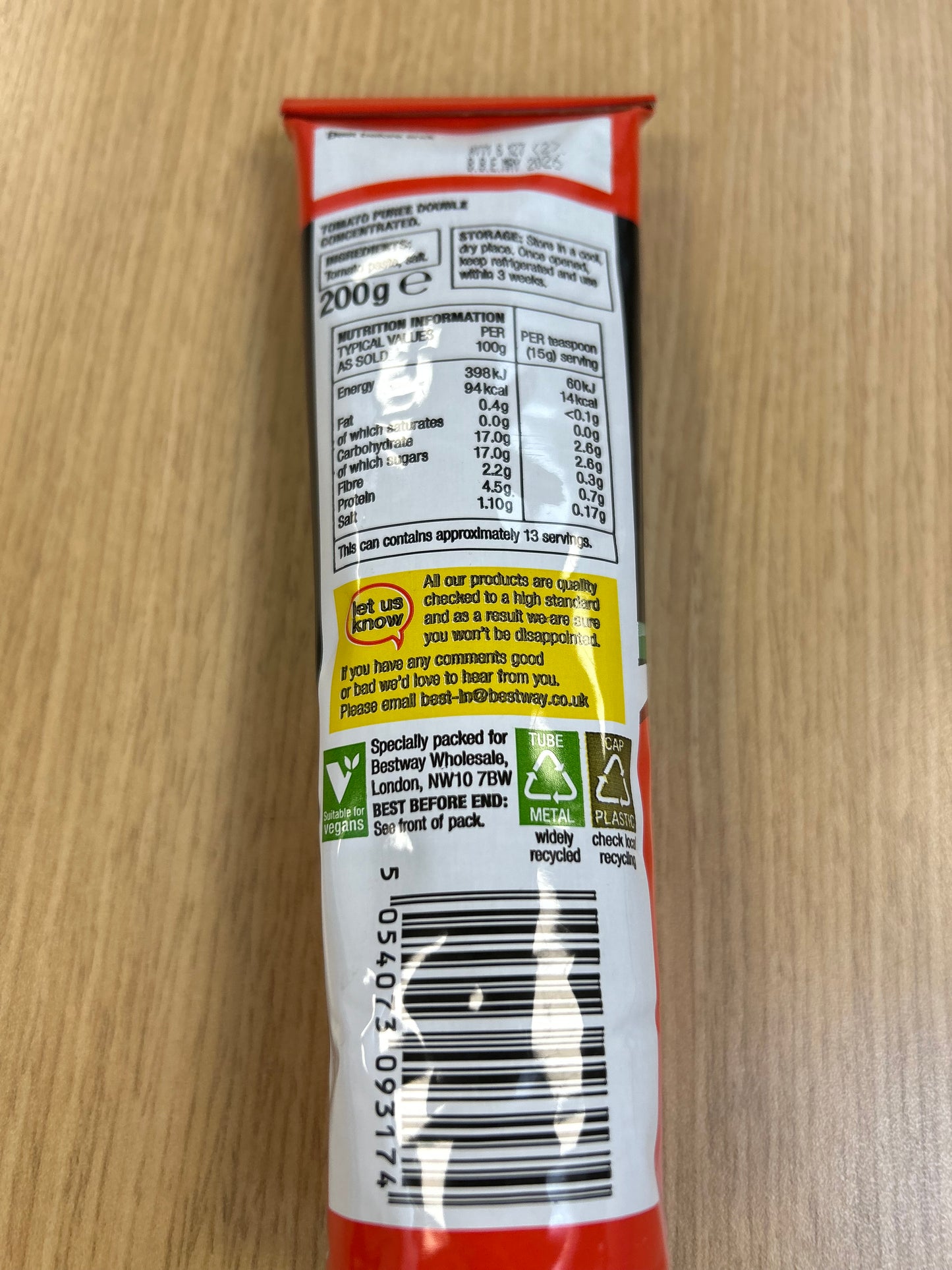 Best in Tomato Puree 200mg
