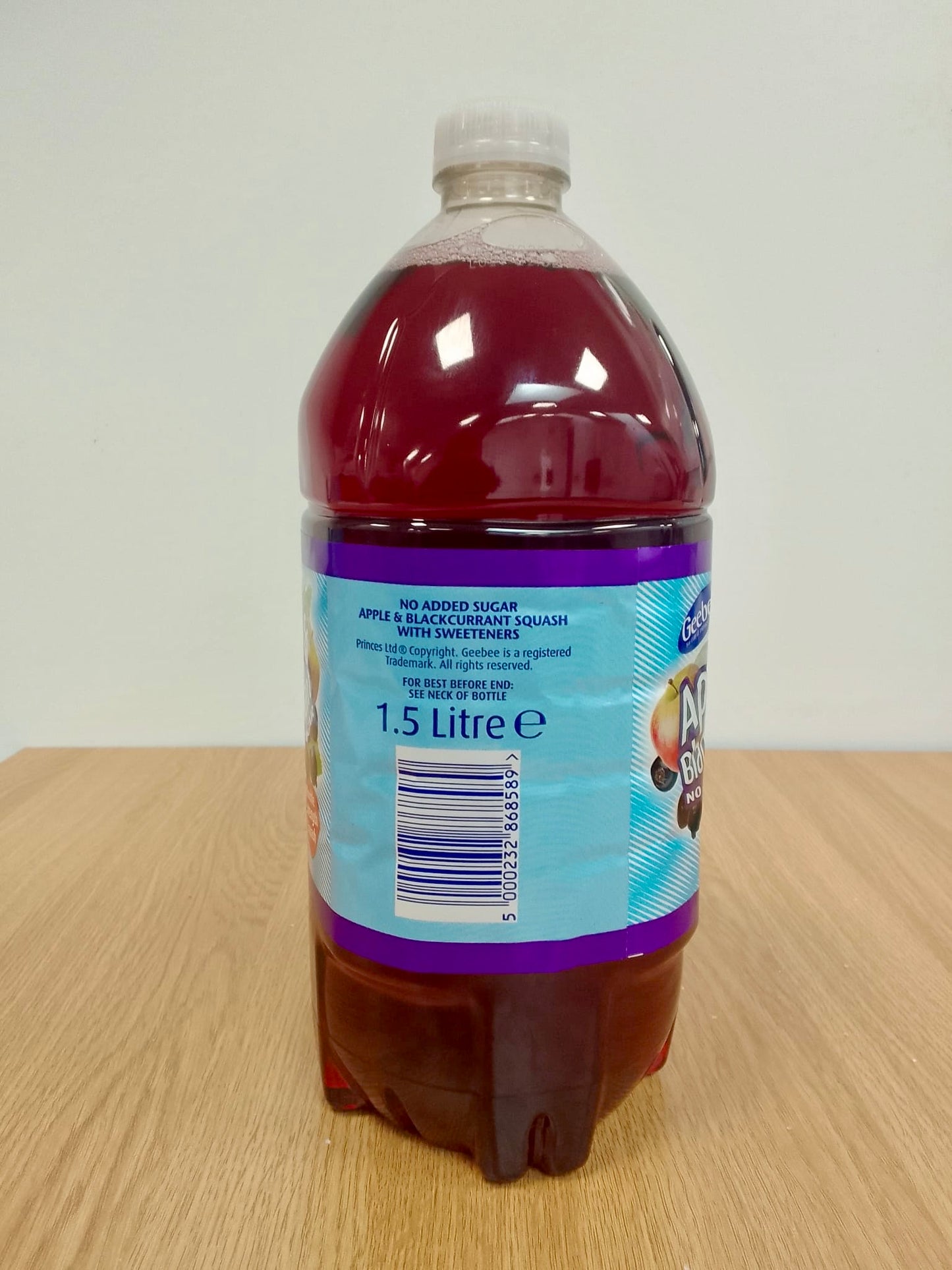 Apple and Blackcurrant Double Concentrate Squash 1.5L
