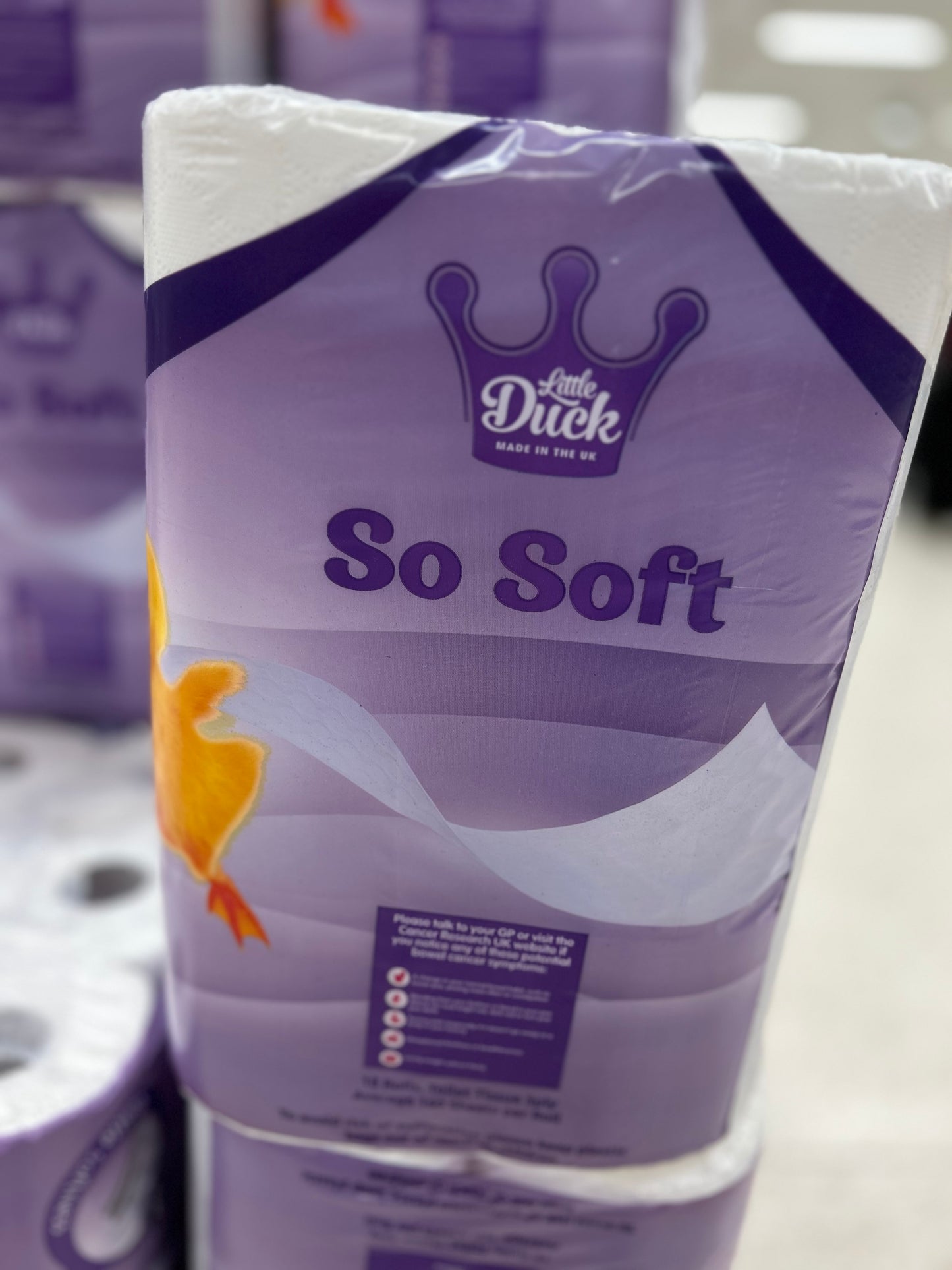 So Soft 3 ply Little Duck Toilet Rolls 18 pack