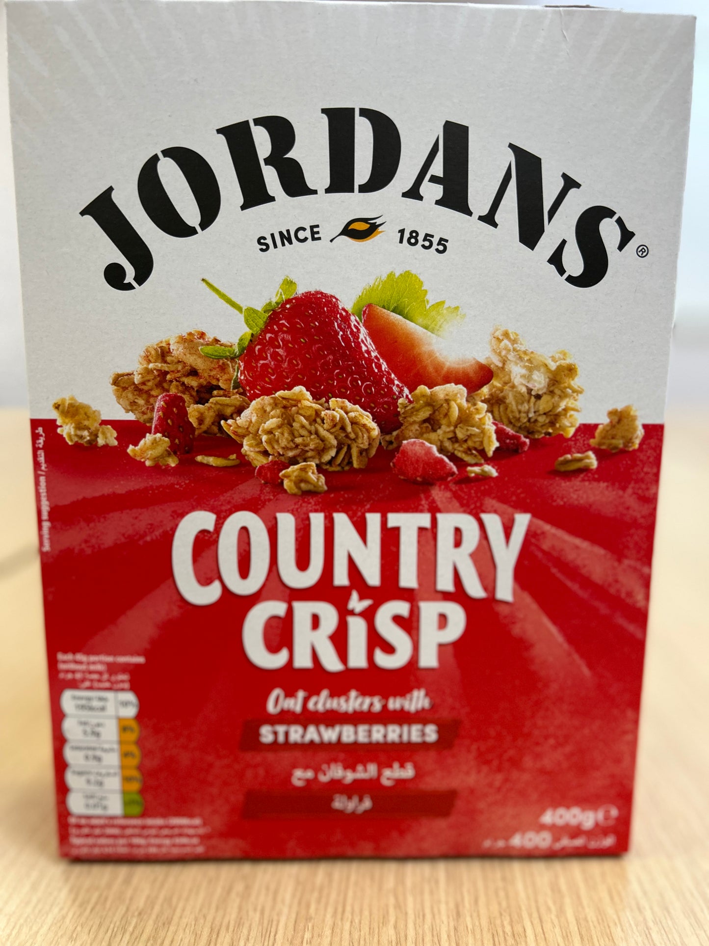 Jordans Country Crisp with Strawberries
