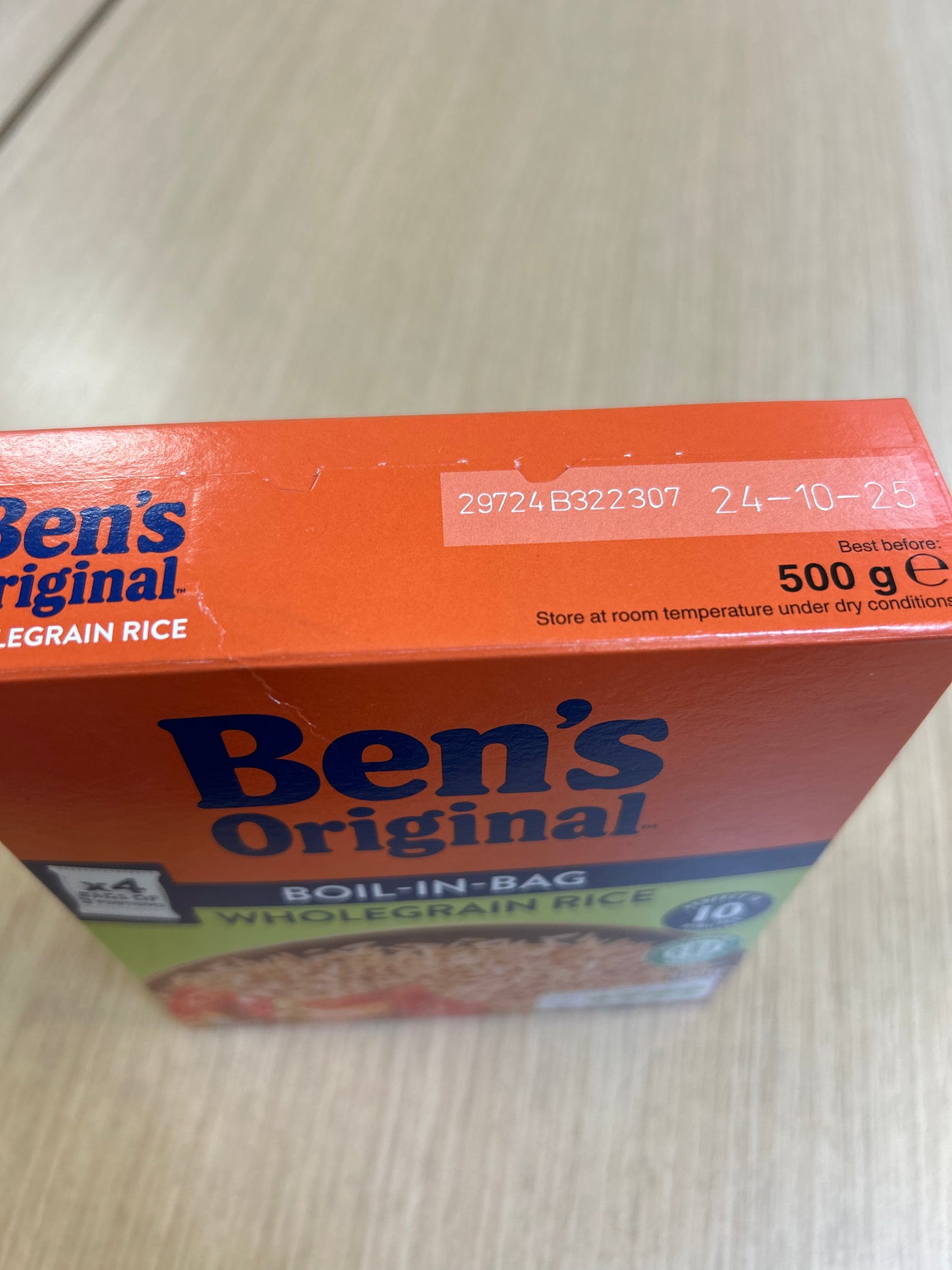 Bens Original Boil in bag wholegrain rice