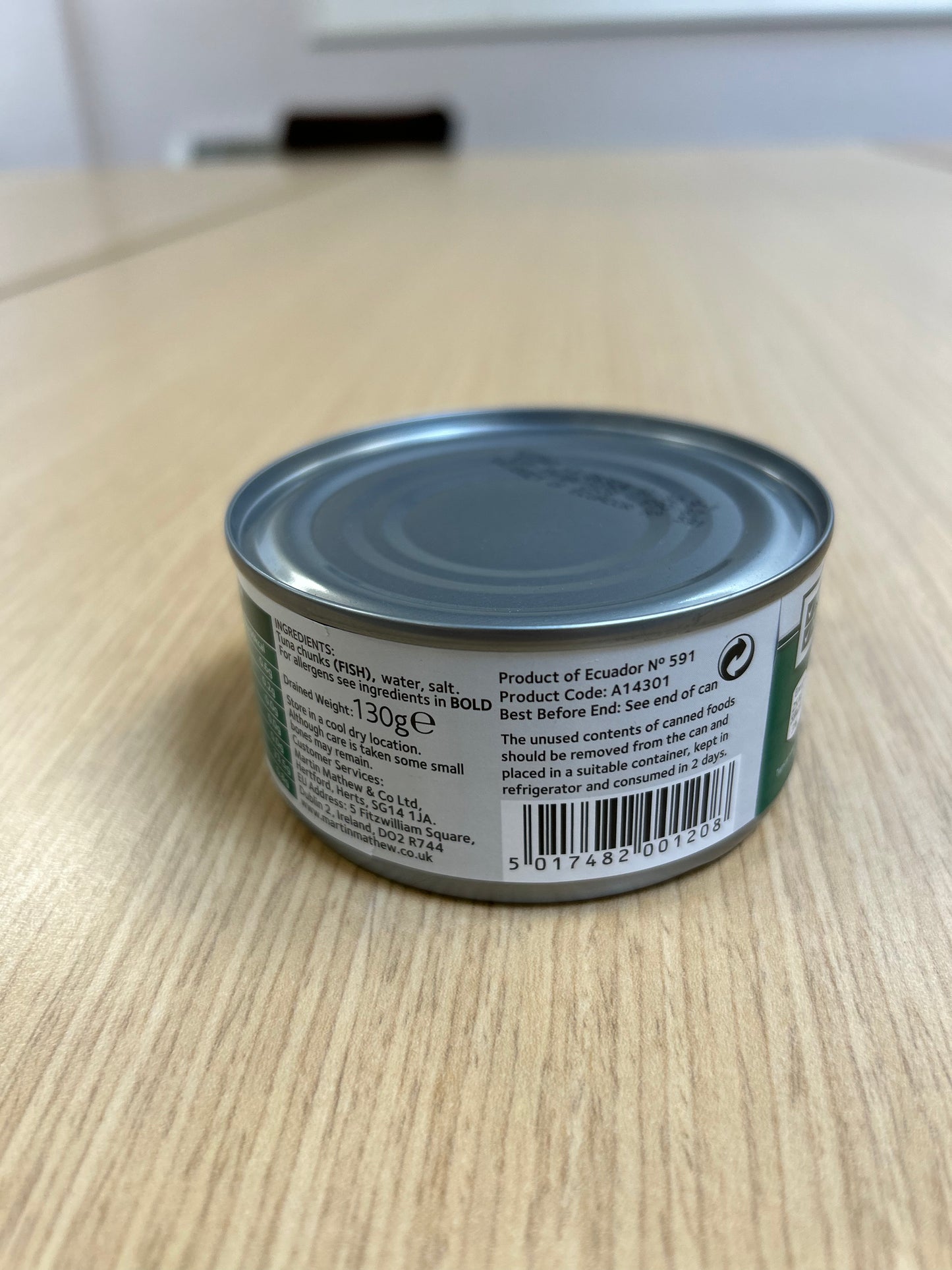 Riverdene Tuna Chunks in Brine