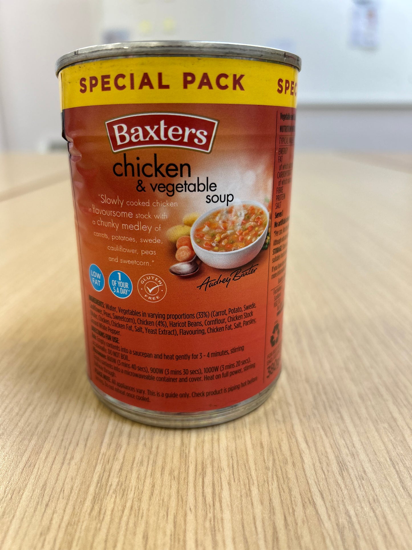 Baxters Chicken and Vegetable Soup
