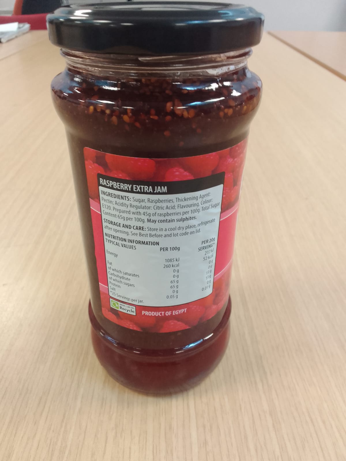 Goodwins Raspberry Jam 500g