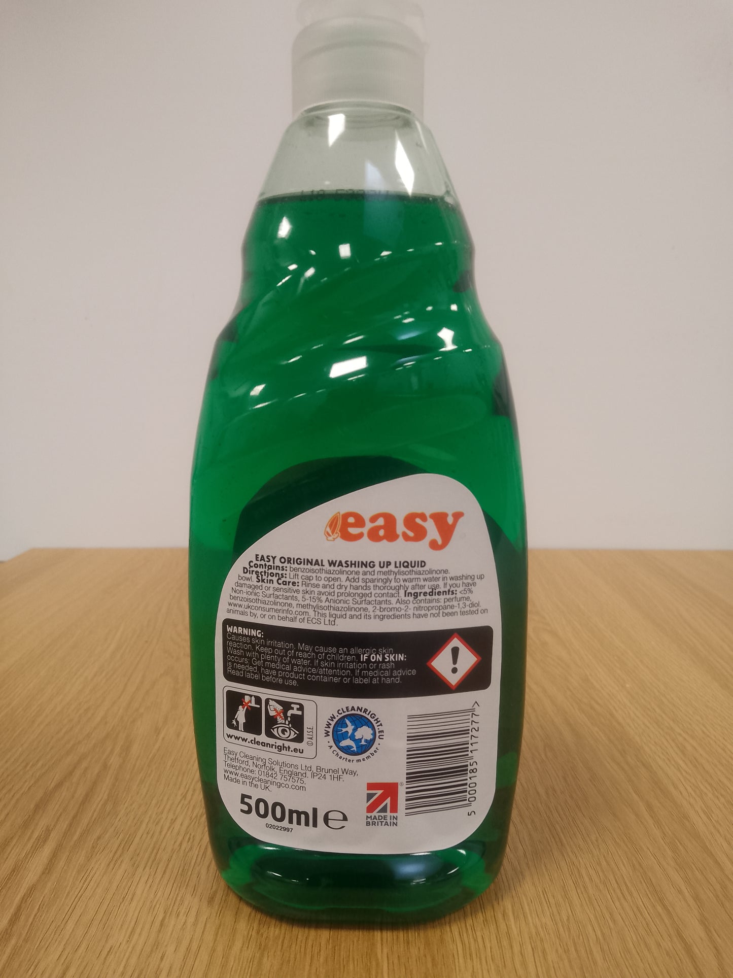 Easy Washing Up Liquid 500ml