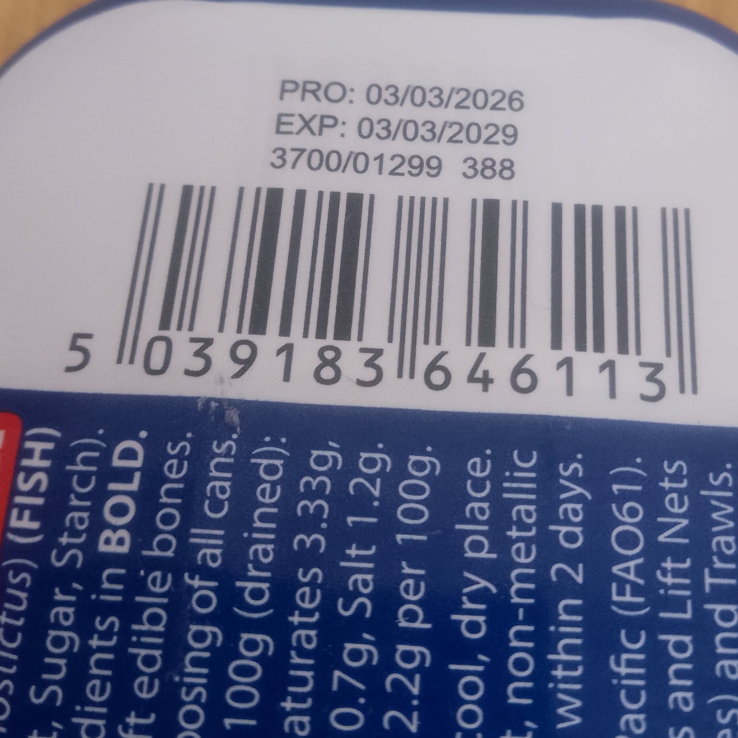 Farmfoods Sardines in Tomato Sauce 125g
