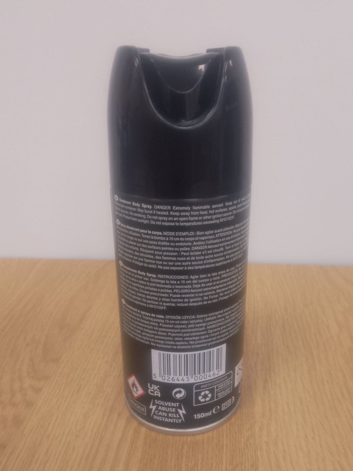 Rapport Body Spray Black 150ml