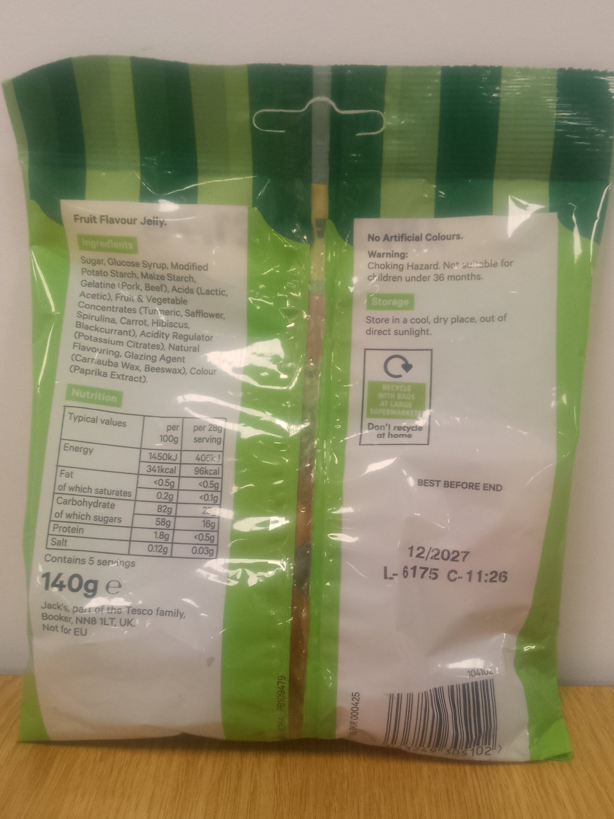 Jacks Mini Gems 140g