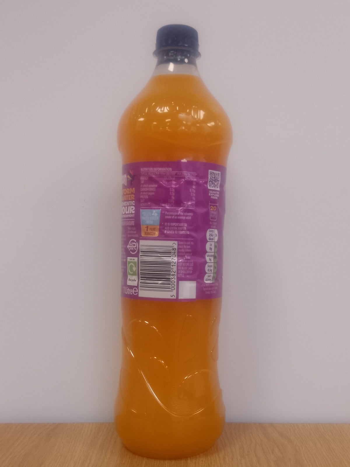 Rubicon Real Fruit Mango Passion No Added Sugar Squash 1L