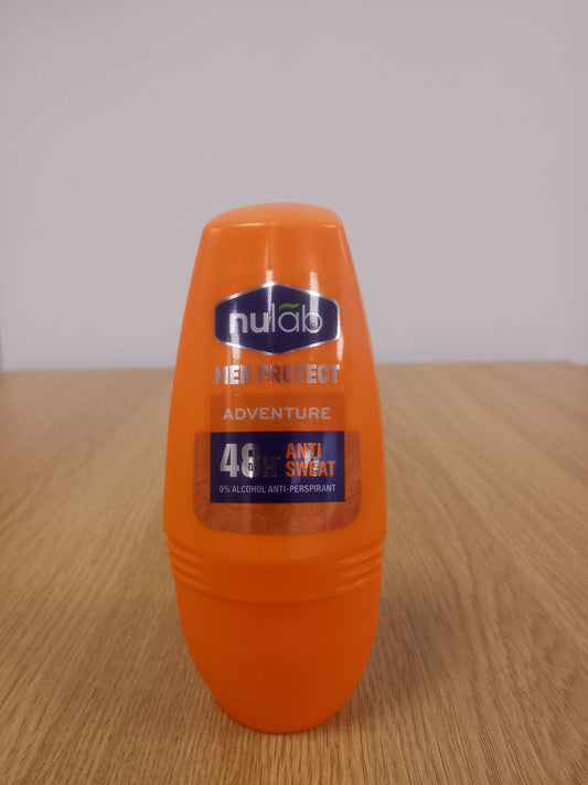 Nulab Mens Antiperspirant Roll On - Adventure 50ml