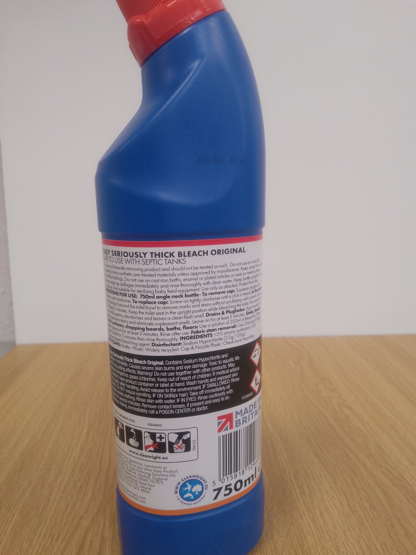 Easy Seriously Thick Bleach Original 750ml