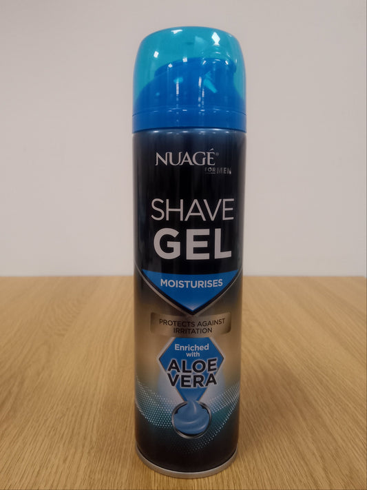 Nuage Aloe Vera Moisturising Mens Shave Gel 200ml