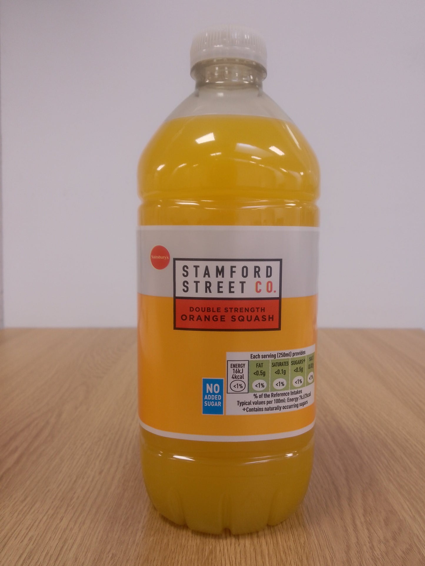 Stamford Street Co. Double Strength Orange Squash 750ml
