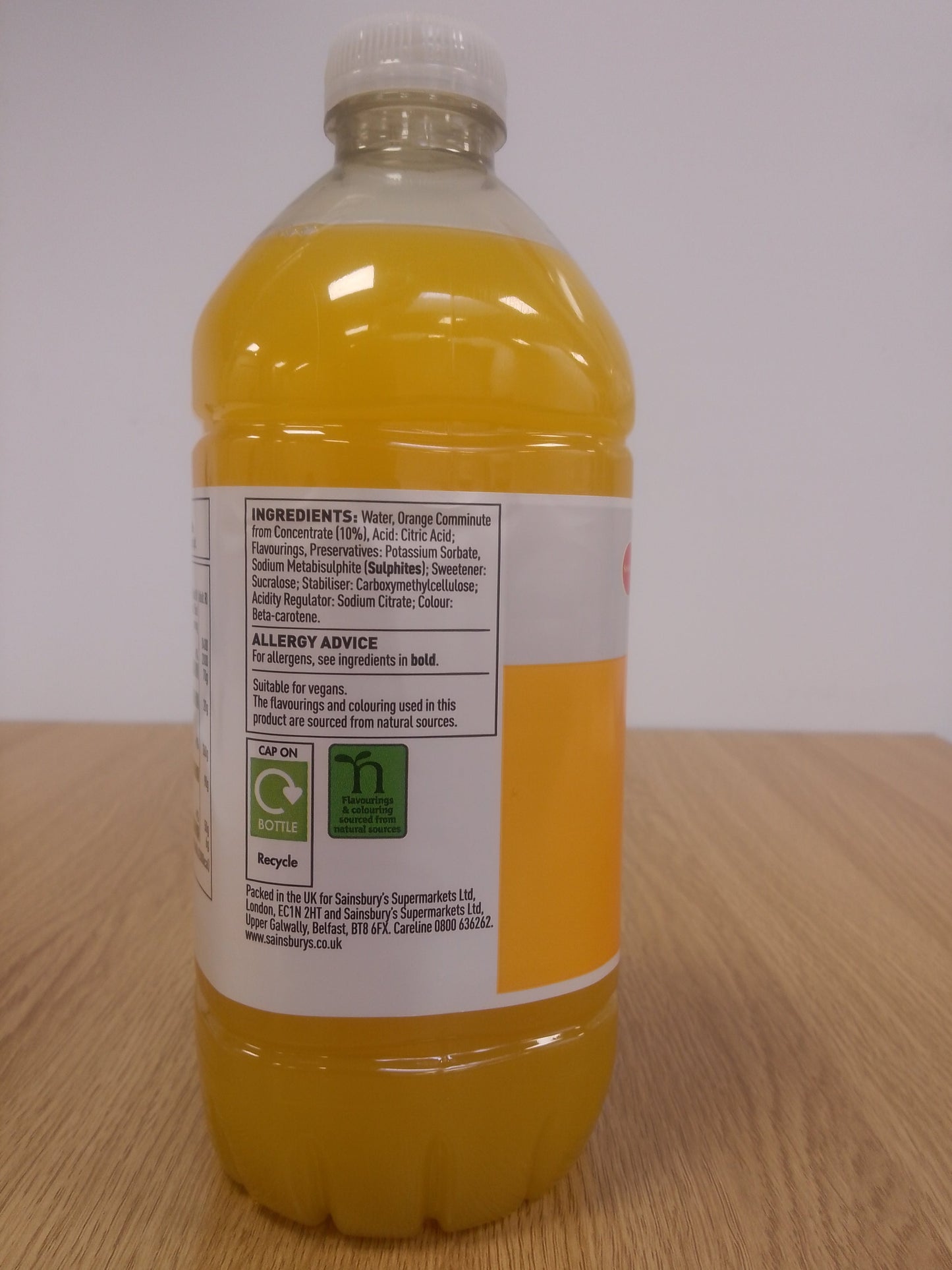 Stamford Street Co. Double Strength Orange Squash 750ml