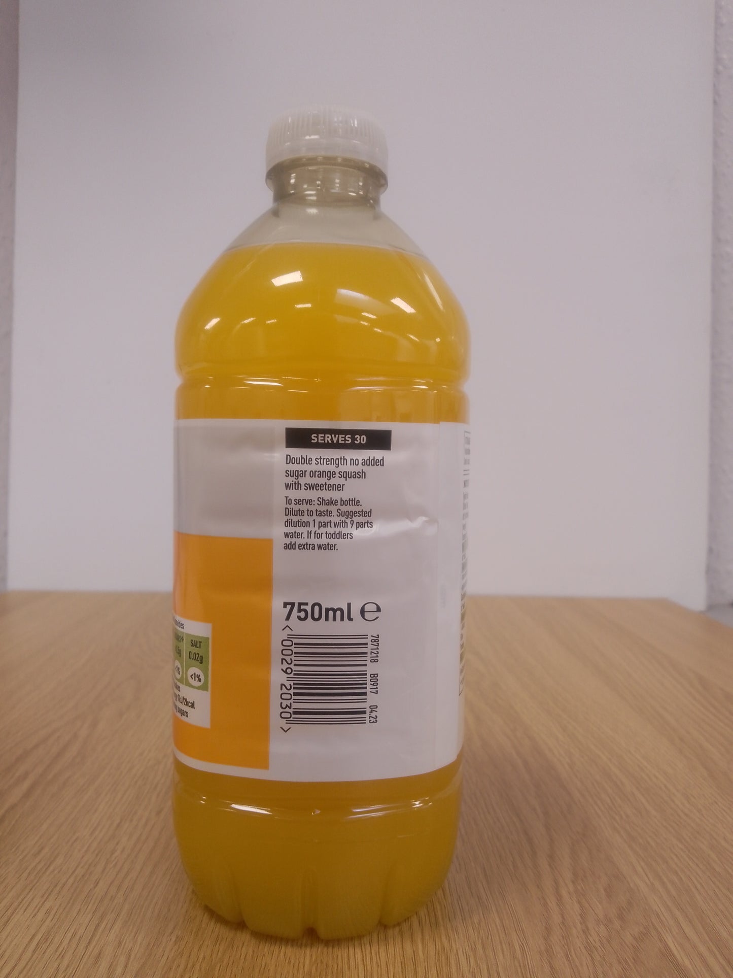 Stamford Street Co. Double Strength Orange Squash 750ml
