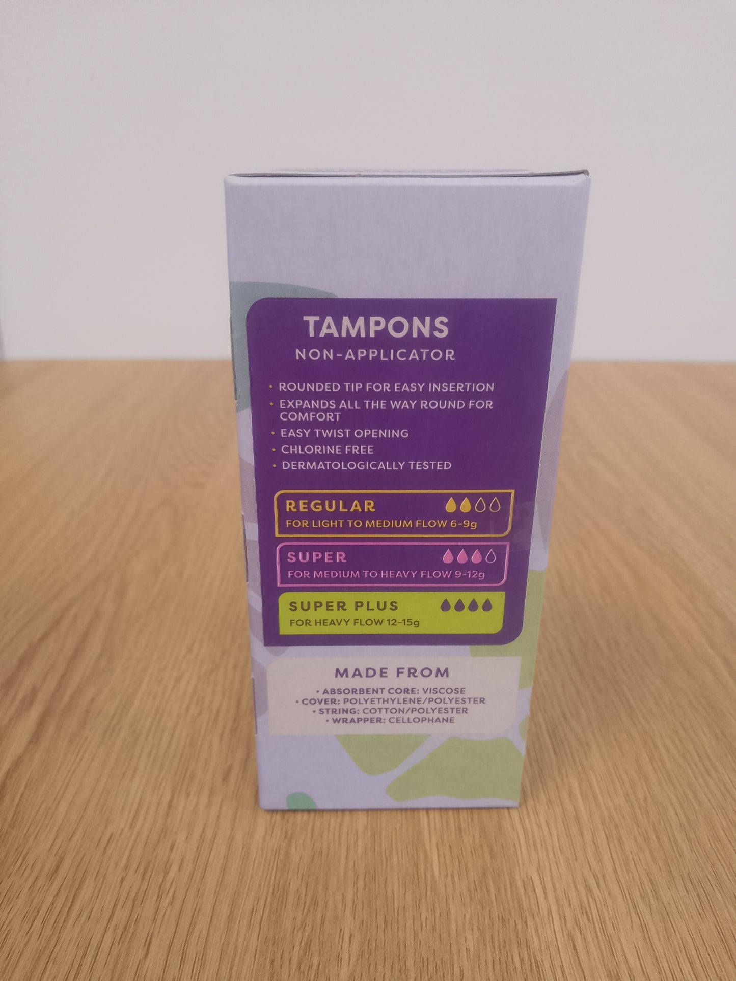 Sainsburys Tampons Non Applicator Super Plus (x 24