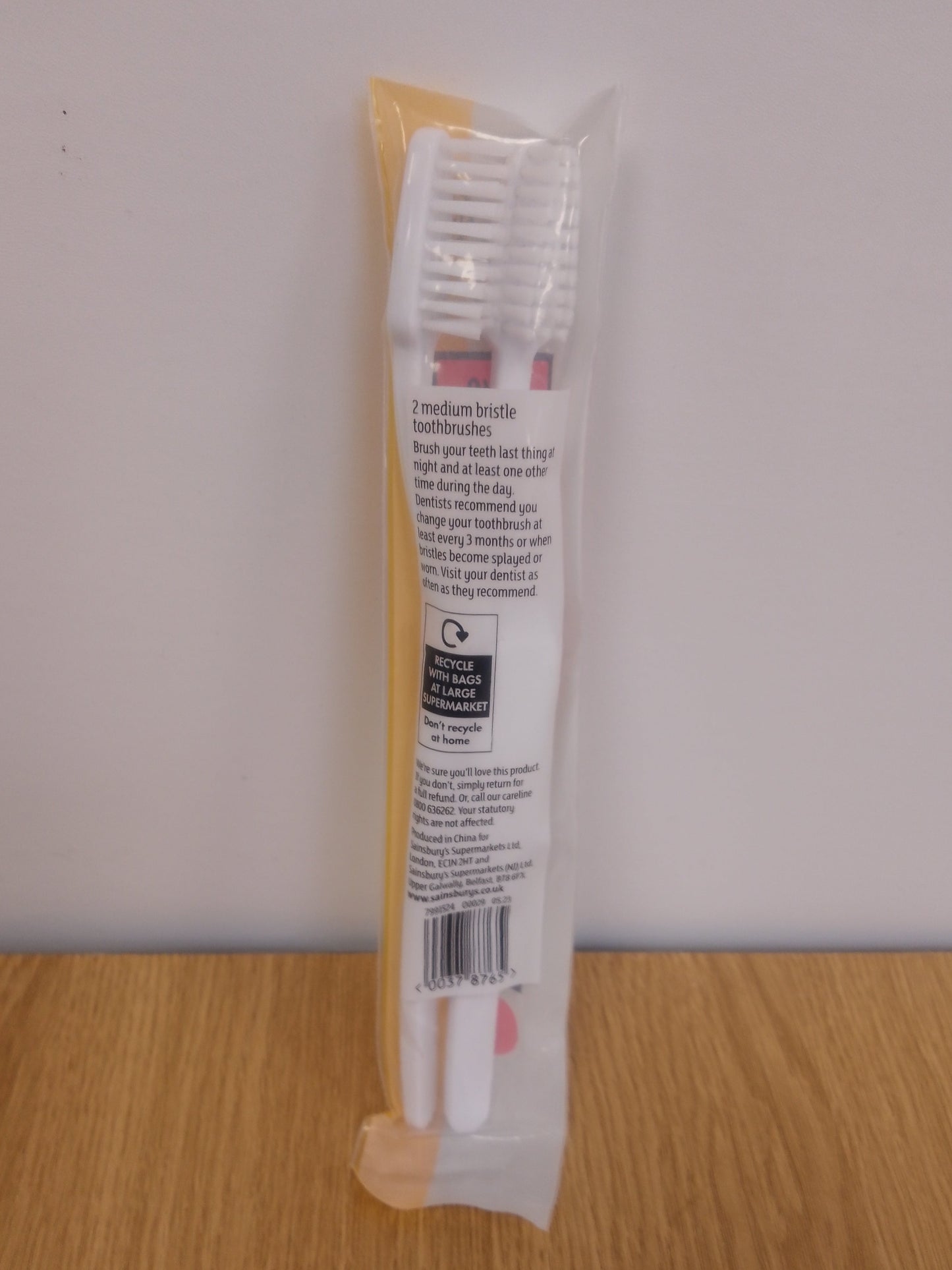 Stamford Street Co Medium Toothbrushes 2pk