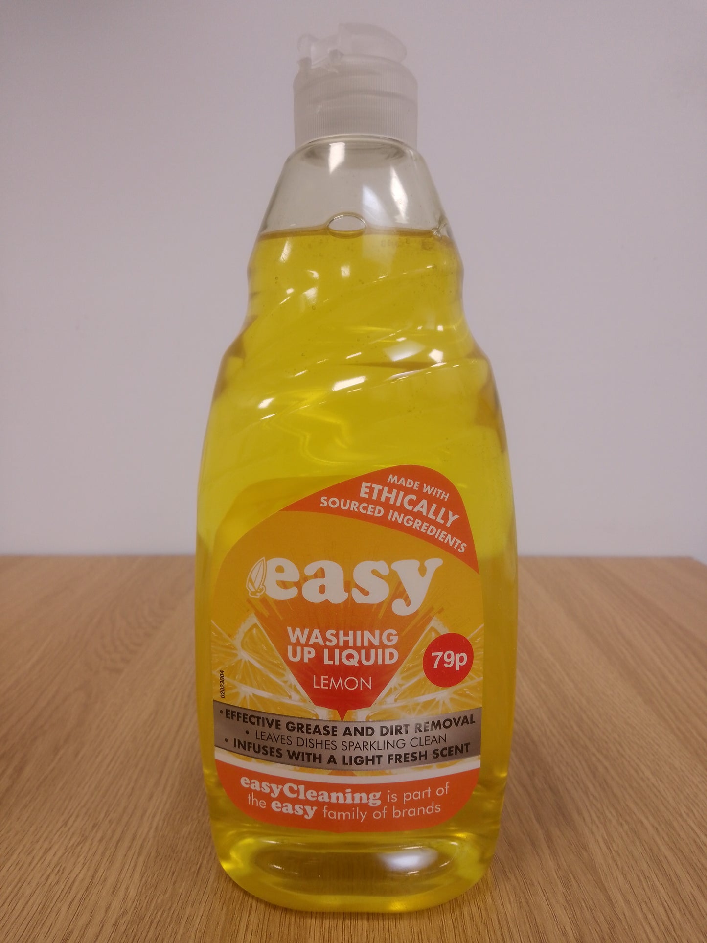 Easy Washing Up Liquid Lemon 500ml