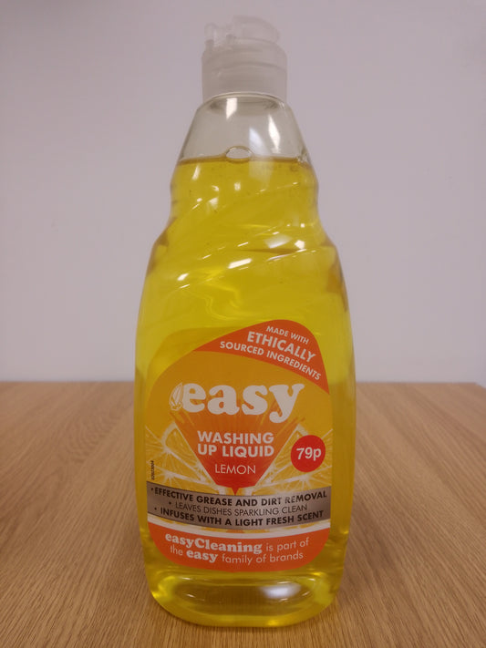 Easy Washing Up Liquid Lemon 500ml