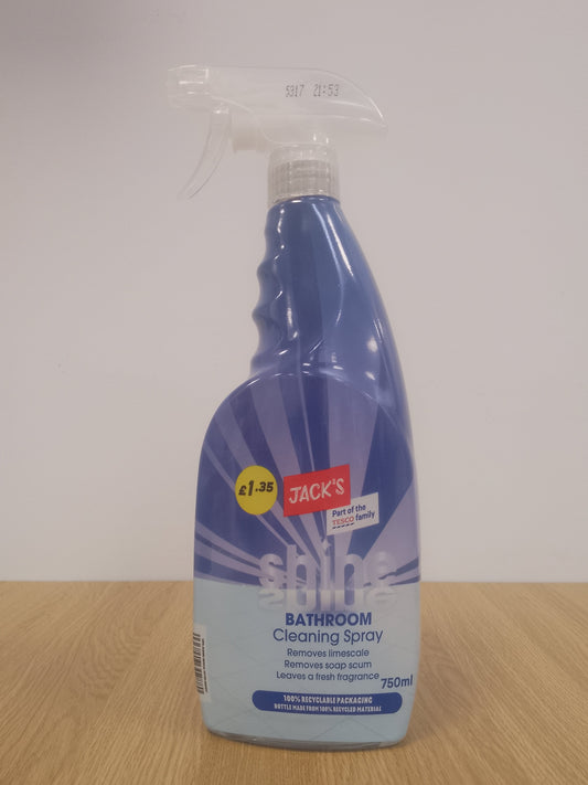 Jacks Bathroom Cleaning Spray 750ml