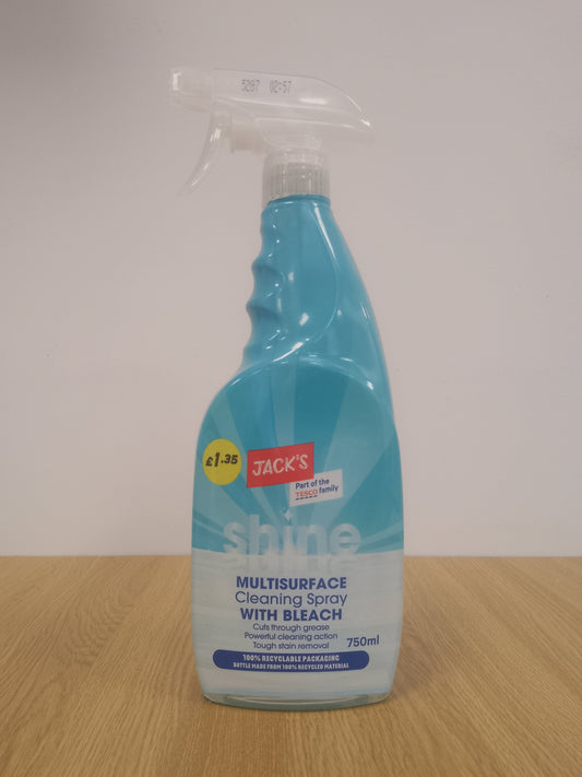 Jacks Multi Spray with Bleach 750ml