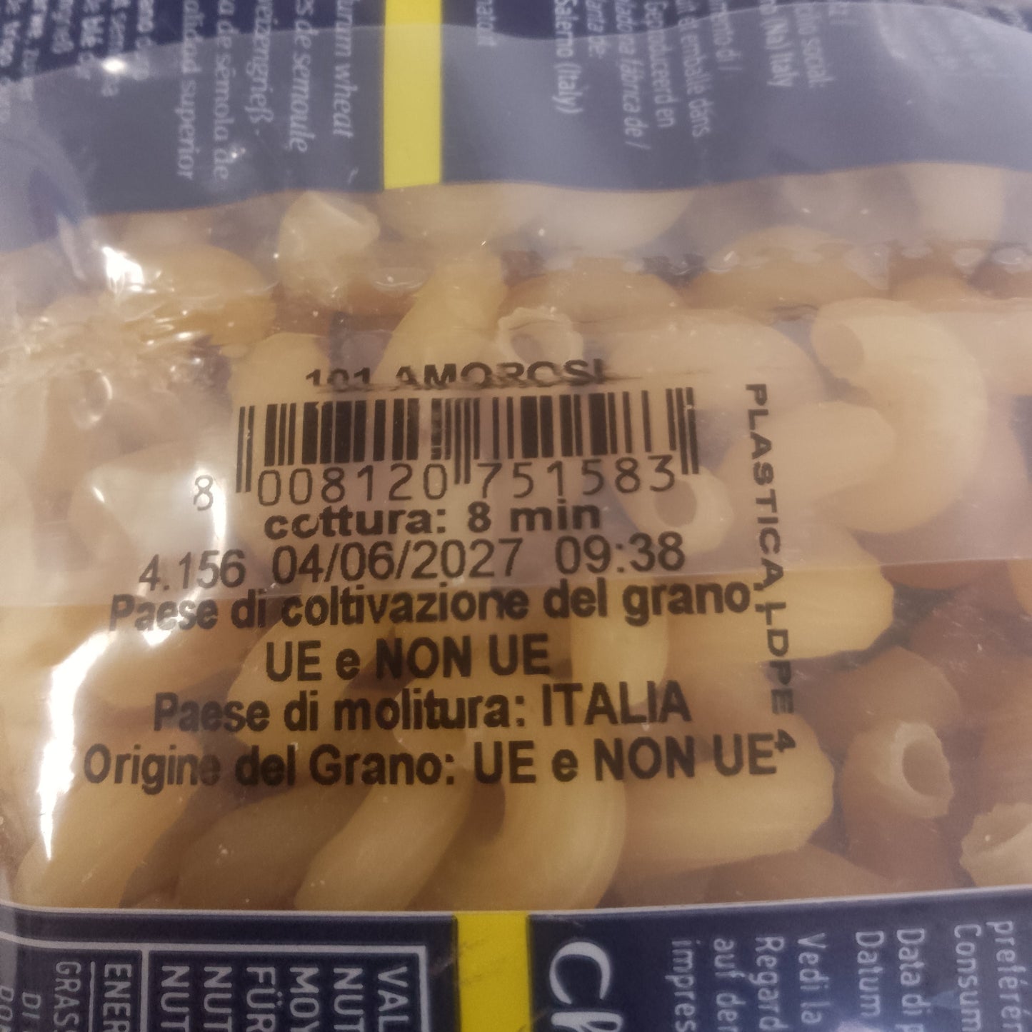 Antonio Amato de Salerno Amorosi Corkscrew Pasta 3Kg