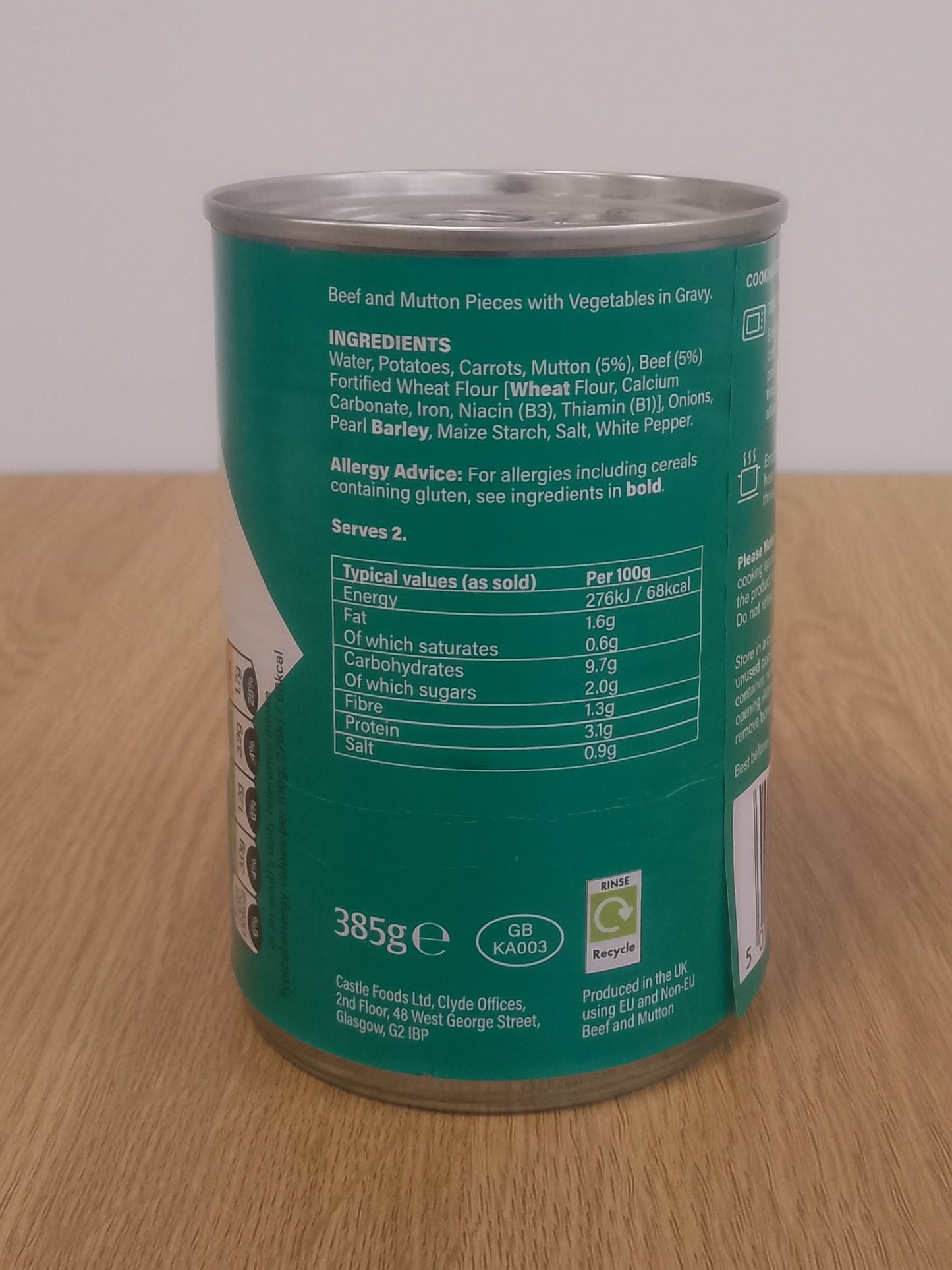 Irish Stew 385g