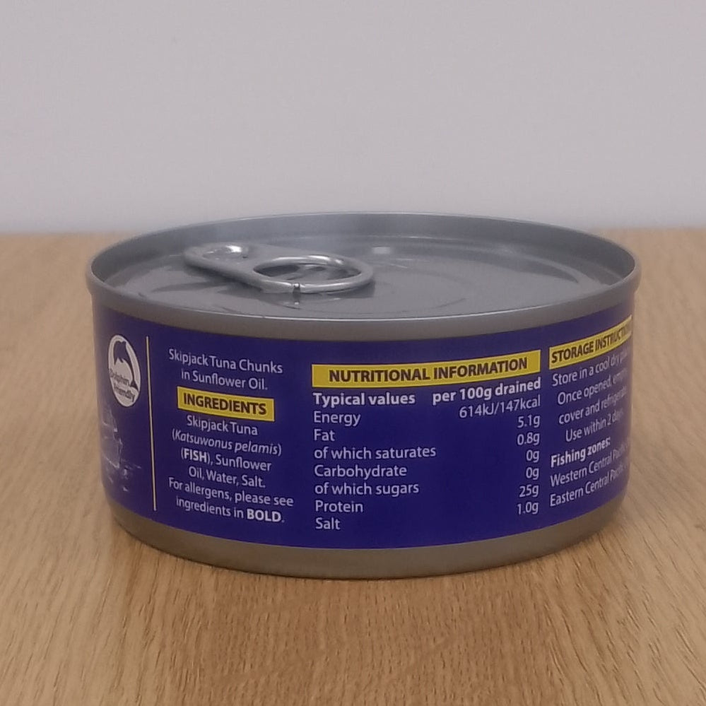 Farmfoods Tuna Chunks in Sunflower Oil 145g