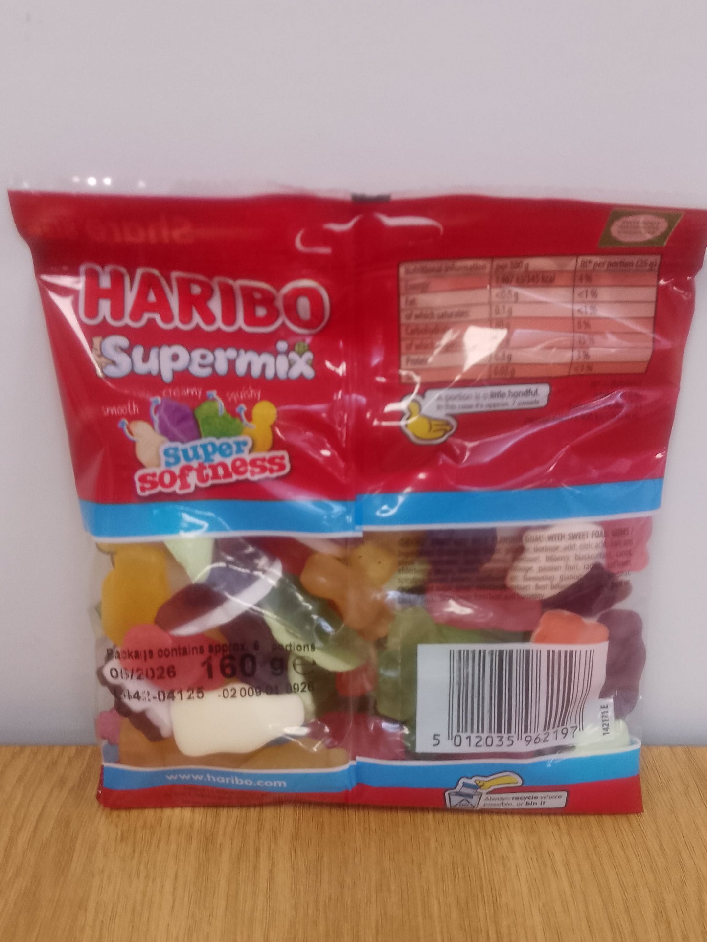 Haribo Share Size Pack (various varieties) 154g+