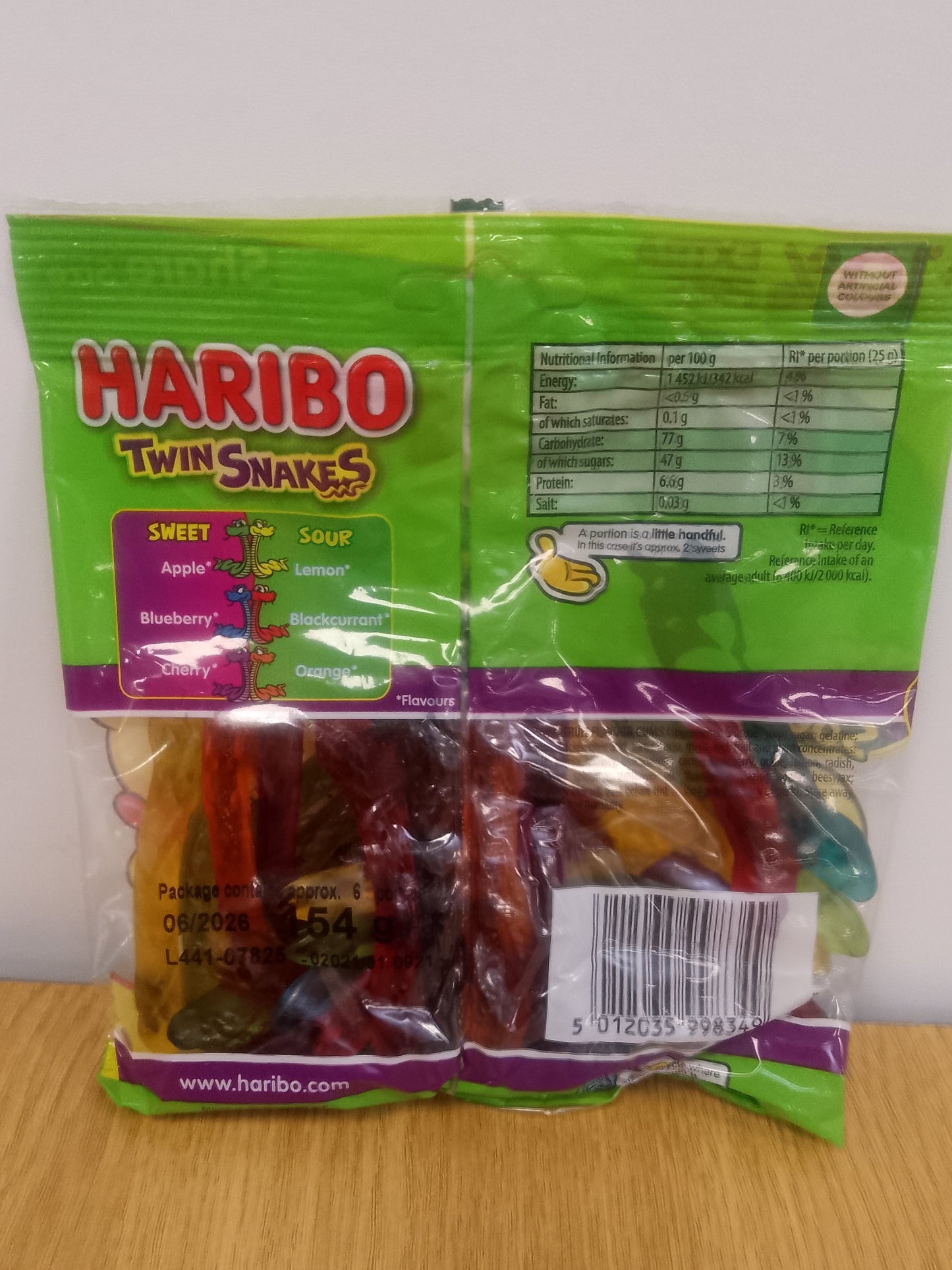 Haribo Share Size Pack (various varieties) 154g+