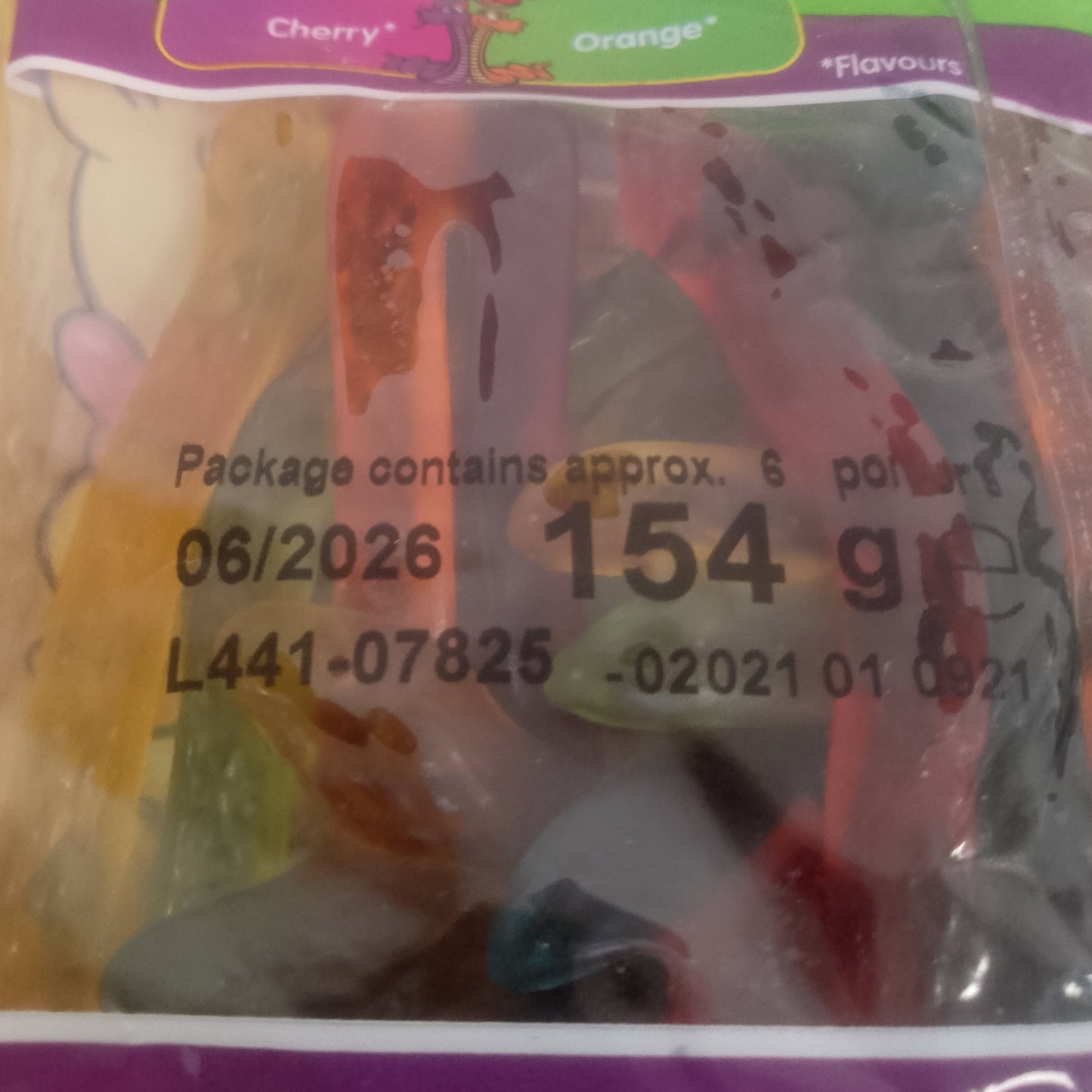 Haribo Share Size Pack (various varieties) 154g+