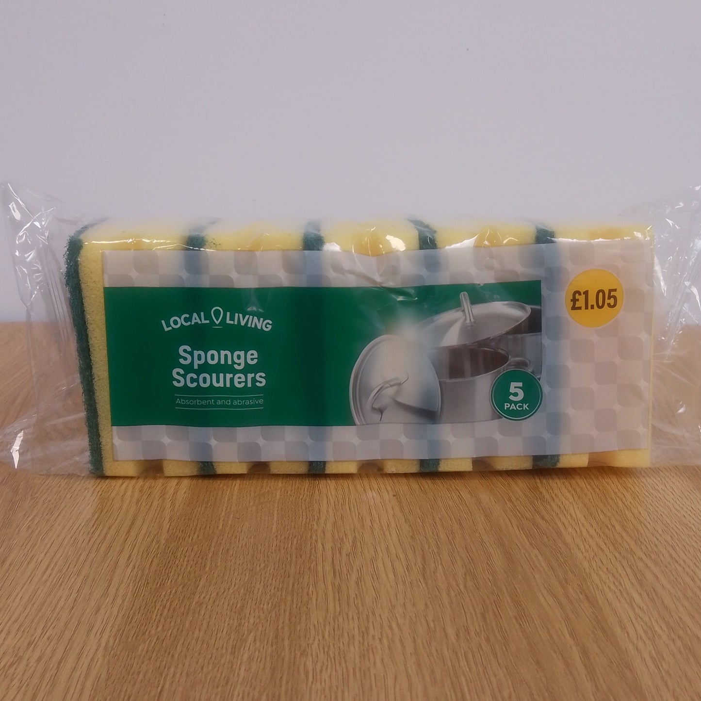 Local Living Sponge Scourers 5pk