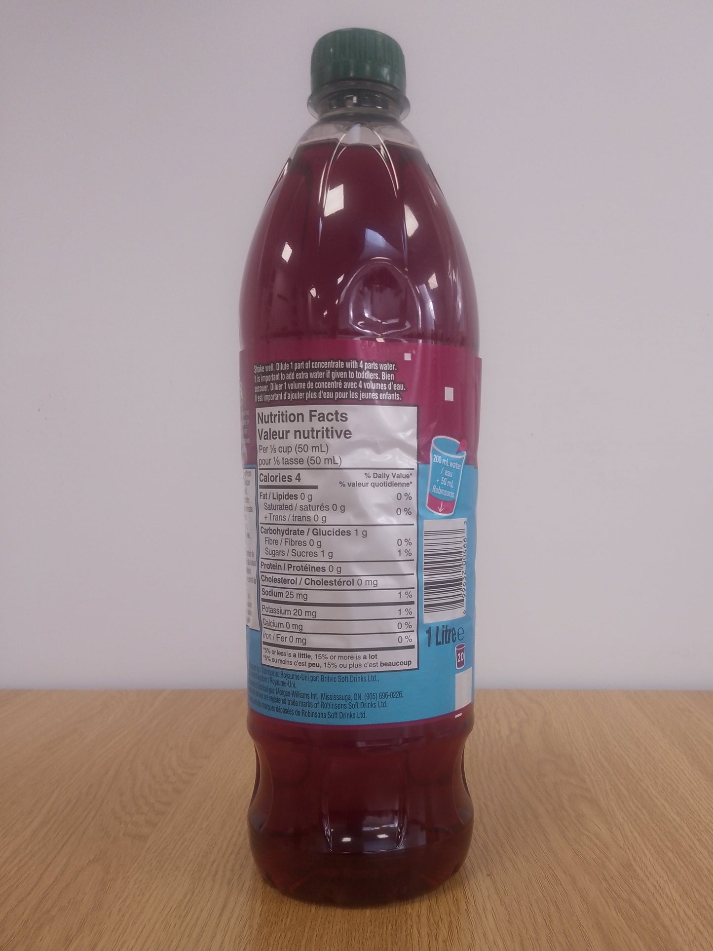 Robinsons Apple & Blackcurrant Squash 1L