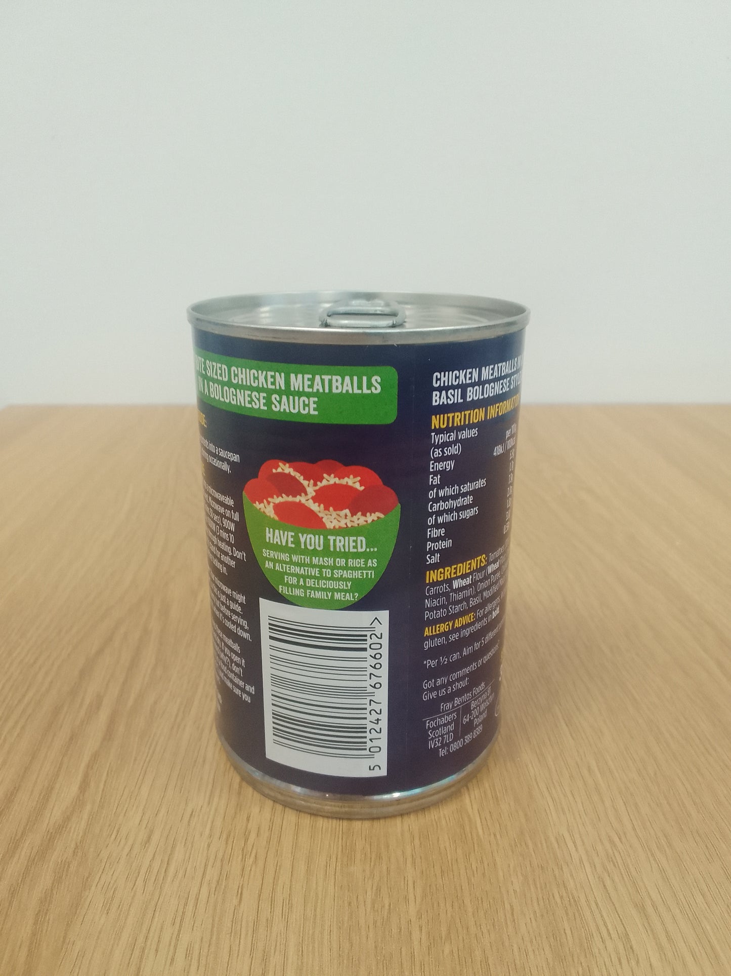 Fray Bentos Meatballs in Bolognese Sauce 380g