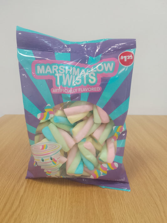Marshmallow Twists 100g