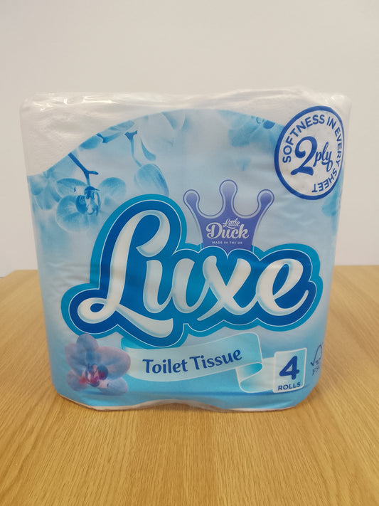Luxe Toilet Tissue 4pk