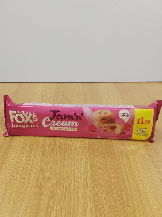 Foxs Jam & Creams Biscuit 150g