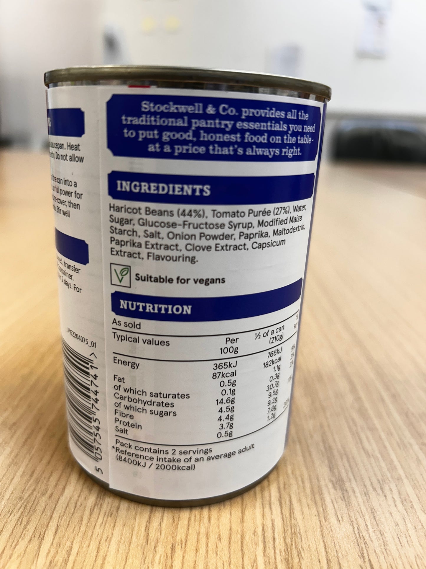 Stockwell Baked Beans 420g