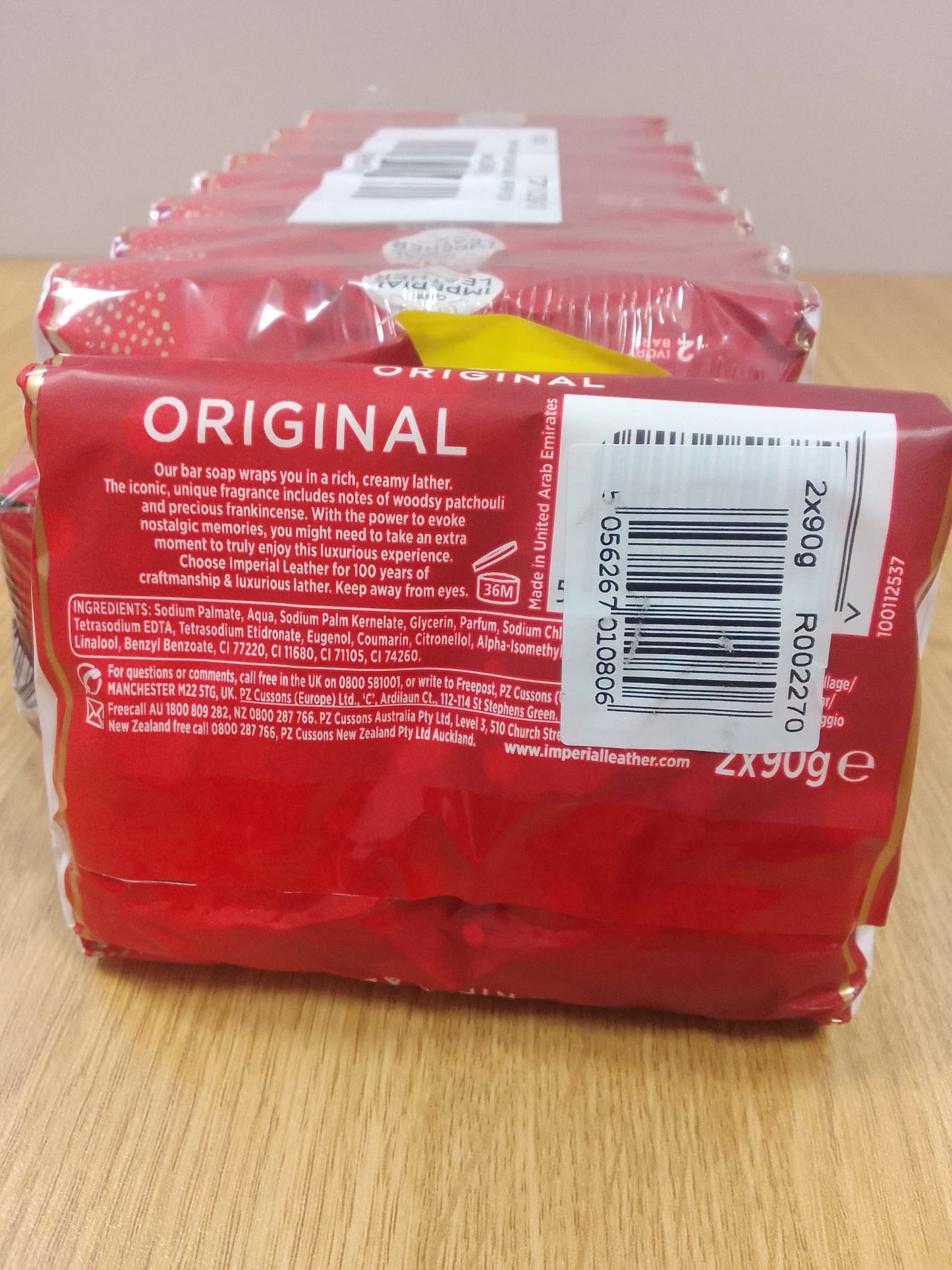 Imperial Leather Soap Bar (90g x 2)