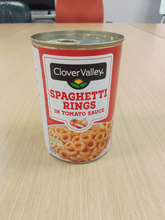 Clover Valley Spaghetti Rings 400g