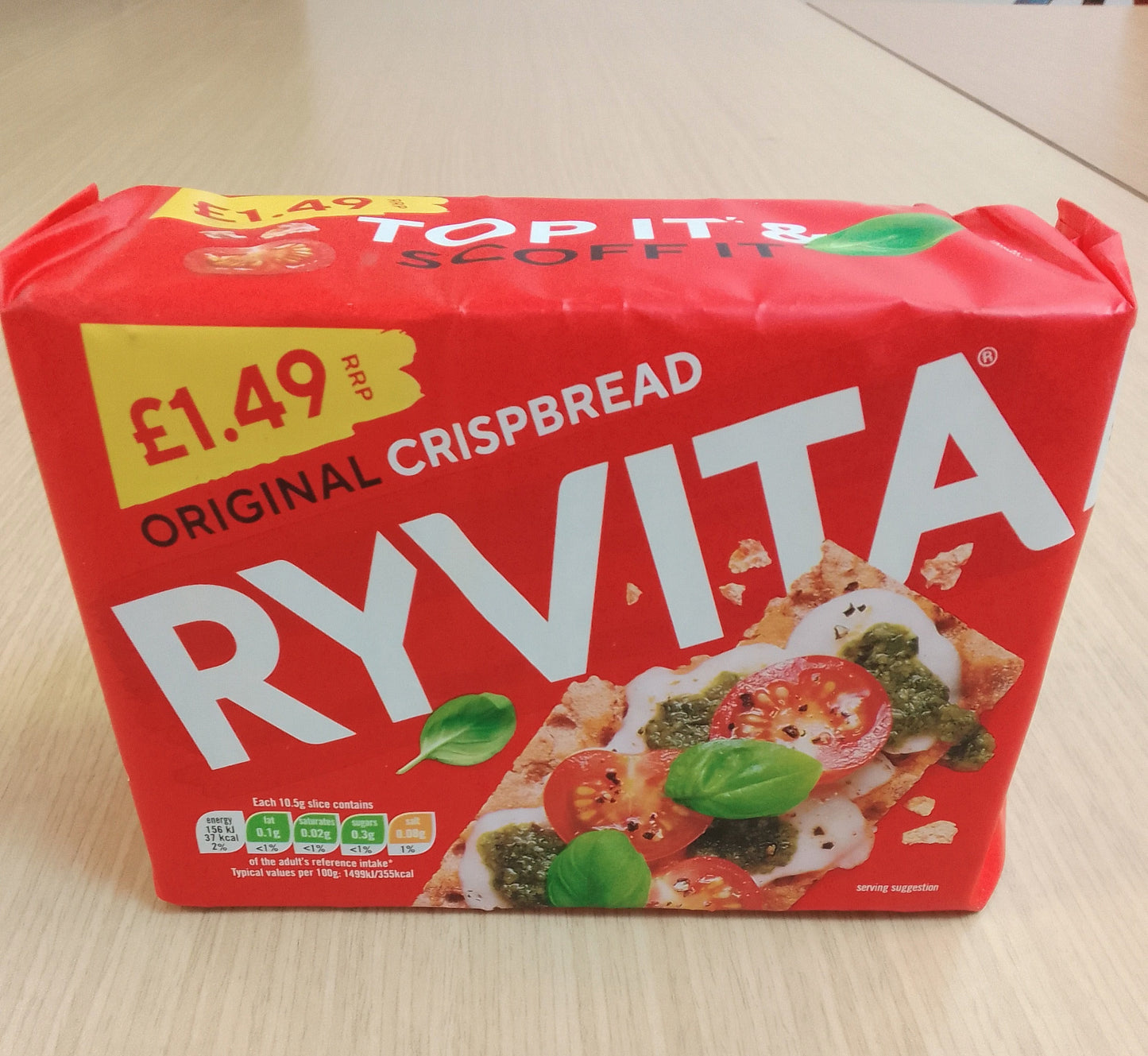 Ryvita Original Crispbread 200g
