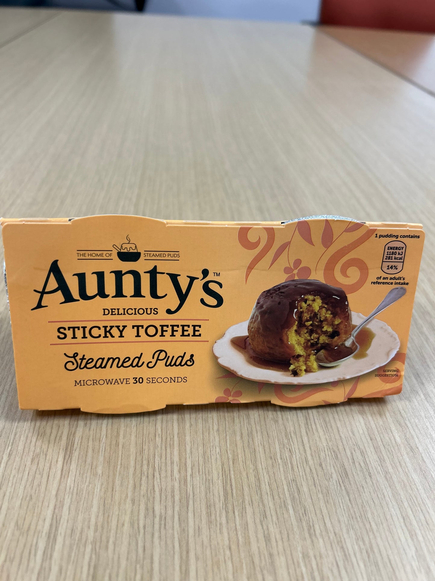 Auntys Sticky Toffee Pudding 2 x 95g
