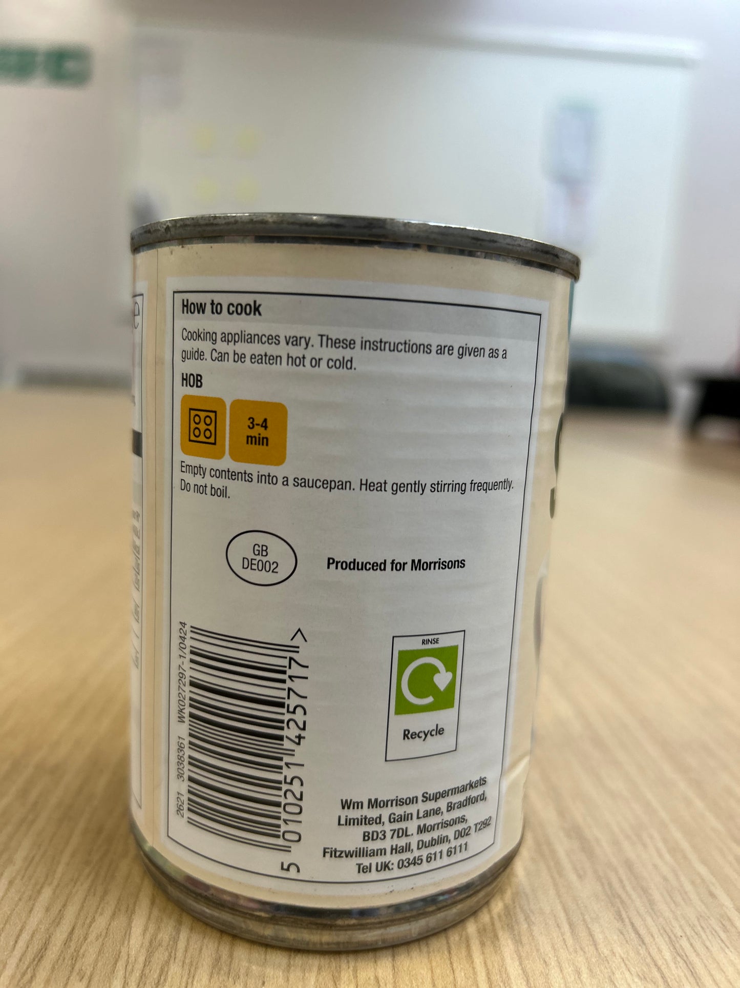 Morrisons Saver Custard 385g